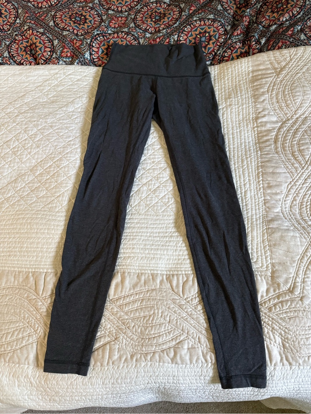 lululemon athletica Dark Gray High-Waist Leggings
